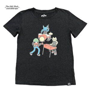 Whistle & Flute 7-8Y Animal Band Music Shirt